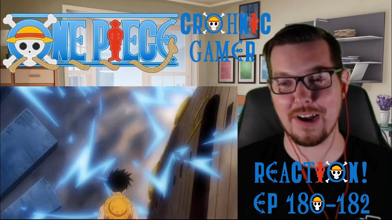 Lightning Vs. Rubber! One Piece Episodes 180182 Reaction! YouTube