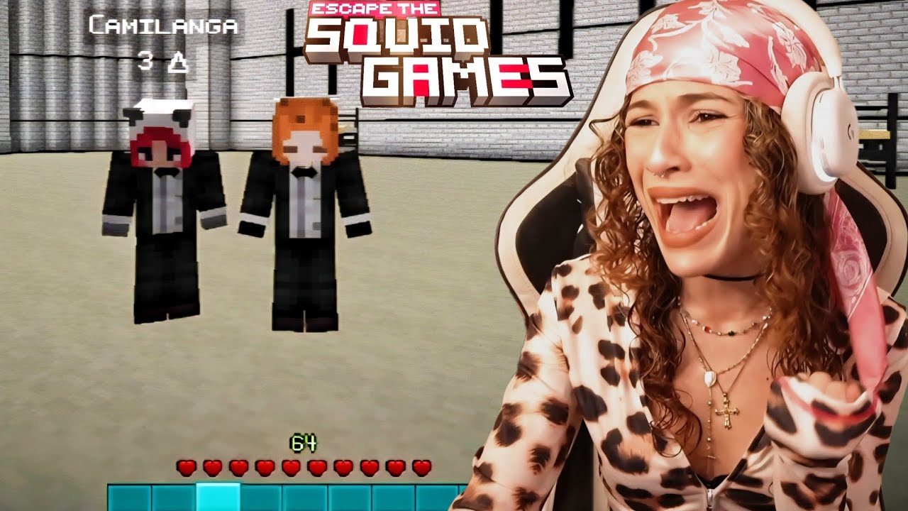 Rainelis EN ESCAPE THE SQUID GAMES (Algo Sale Mal) 😭🦑