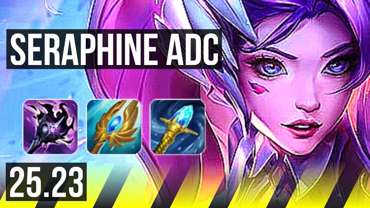 SERAPHINE & Nautilus vs MEL & Yuumi (ADC) | 8k comeback | EUNE Master | 25.23