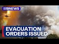 'Get Out': More extreme conditions on the way as bushfire destroys homes | 9 News Australia