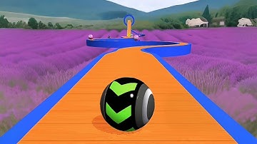 Sky Rolling Ball 3D Gameplay Speedrun Level 359