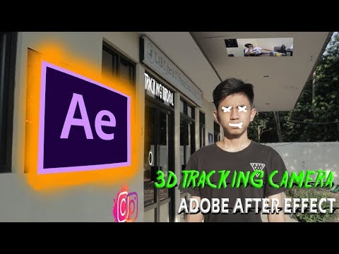 3D Tracking Camera (Tutorial Indonesia) | AFTER EFFECT | 2019