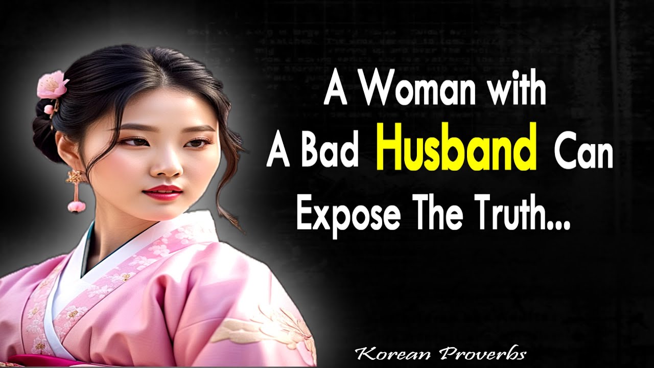 Wise Korean Proverbs and Sayings | Great Wisdom of Korea