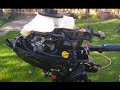 MERCURY 3.5 HP 4 STROKE HOW TO REMOVE OIL FROM THE CYLINDER HEAD AND CARBURETOR