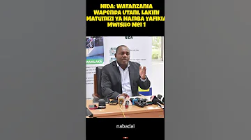 NIDA Watanzania Wapenda Utani Lakini Matumizi Ya Namba Yafikia Mwisho Mei 1 