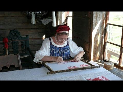 История вышивки. Основные виды и особенности русской вышивки.