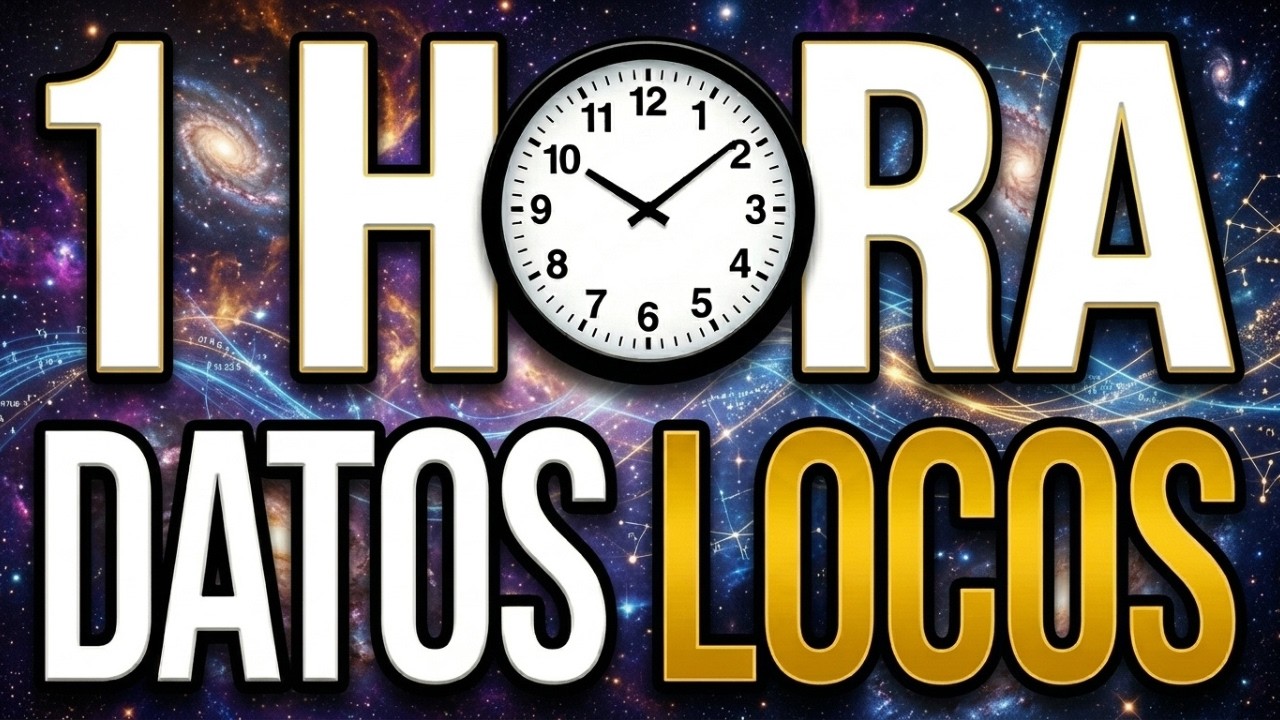1 HORA DE DATOS CURIOSOS DEL MUNDO Y CURIOSIDADES QUE NO SABIAS HACE 5 MINUTOS