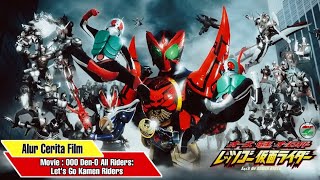 HASRAT ANKH MENGACAUKAN MASA DEPAN     OOO Den O All Riders  Let's Go Kamen Riders 2