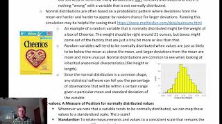 Ch5   Normal Distributions Part 1