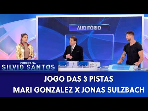 Jogo das 3 Pistas - Mari Gonzalez x Jonas Sulzbach | Programa Silvio Santos (21/02/21)