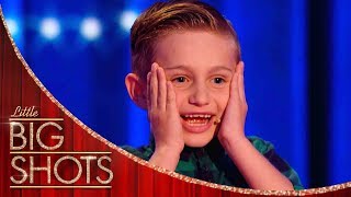 Nathan Is The Youngest Comedian You'll Ever See! | Little Big Shots