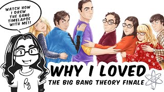Why I LOVED the Big Bang Theory Finale! Thanks TBBT! (Storytime Speedpaint)