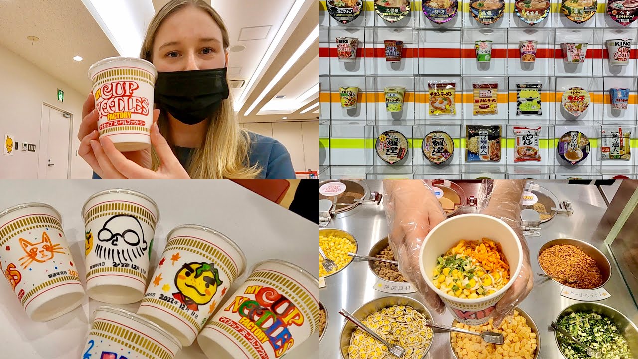 I MADE CUP NOODLES AT OSAKA'S CUP NOODLES MUSEUM!