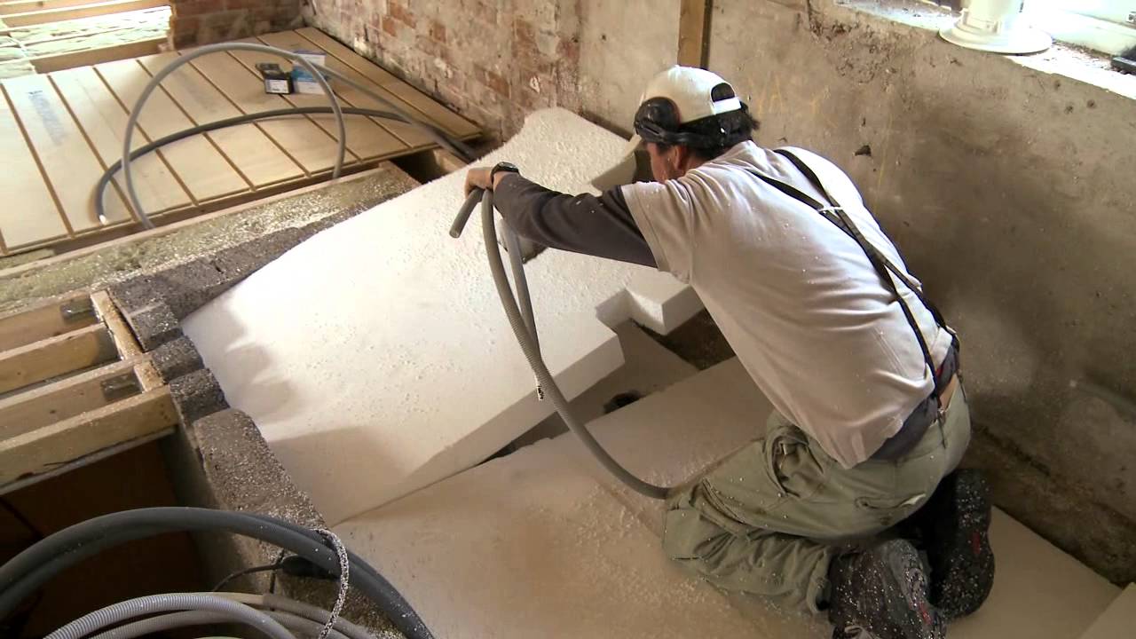 Renovering i Skånelänga med LK Golvvärme - YouTube