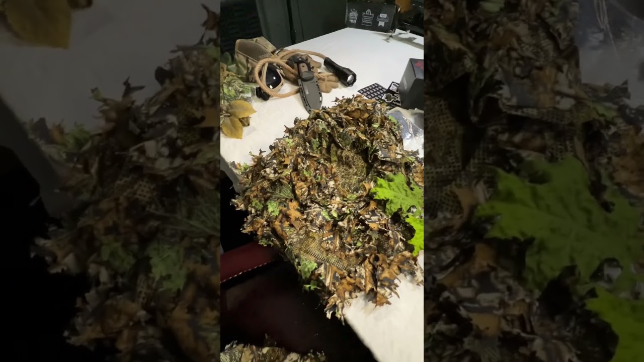 NOVRITSCH ghillie came in!!!! Let&rsquo;s go!!! #shorts #airsoft #ghillie