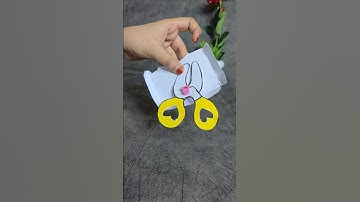 kids easy paper scissors craft video #kidscraft #youtubeshorts #art #tranding #ytshorts #craft #diy