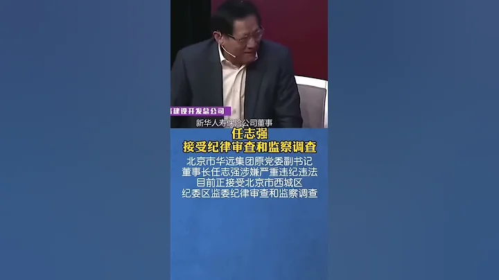 北京市華遠集團原黨委副書記、董事長任志強接受審查調查 - 天天要聞