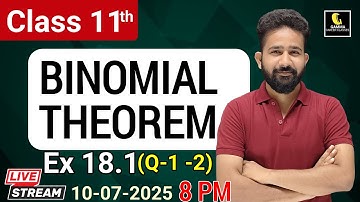 Binomial Theorem |Part-3|Exercise 18.1 Q-2 |Chapter 18 Rd Sharma Maths|Class 11 Maths by ashwani sir