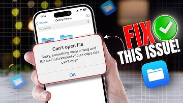 How To Fix File Not Opening on iPhone | File Won’t Open Issues