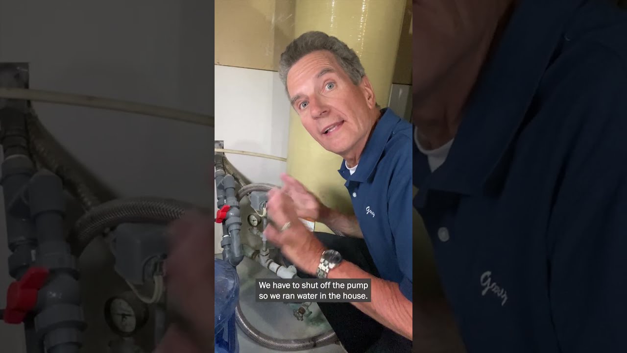 How I CORRECT THE PRESSURE In A Well Water Pressure Tank Shorts