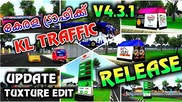Ultimate Kerala Traffic Mod for Bus Simulator Indonesia v4.3.1 | Texture Upgrade Showcase | #bussid