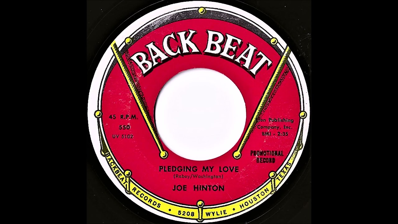 Joe Hinton- Pledging My Love - YouTube