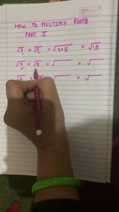 how-to-multiply-roots-part-2-shorts-education-maths-youtube