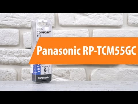 Распаковка наушников Panasonic RP-TCM55GC / Unboxing Panasonic RP-TCM55GC