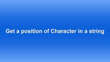 Java SE : String || Extract one Character From String At certain Position