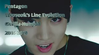 PENTAGON- Wooseok's Line Evolution