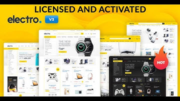 Electro #Wordpress Theme Full Customization | How To Create eCommerce Website With Electro Theme