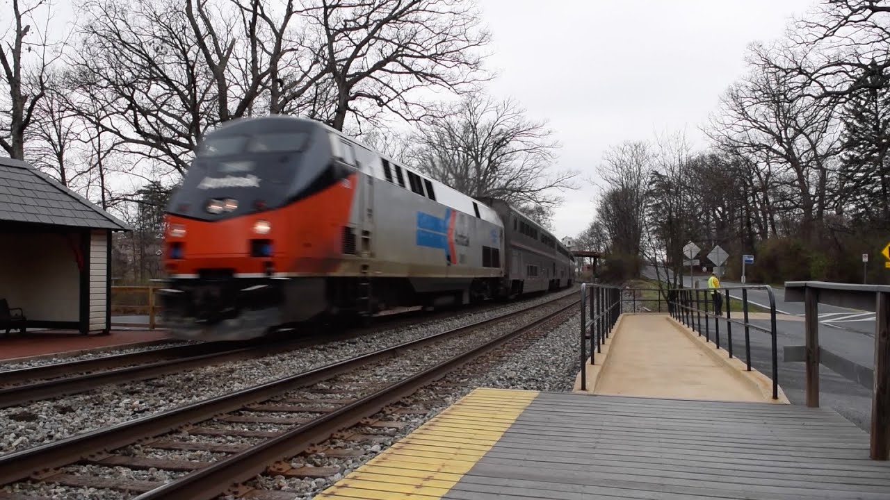 Amtrak P30 at Washington Grove YouTube