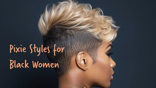 For you, yay or nay? Pixie Hairstyles for Black Women.