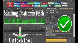 Samsung Qualcomm Flash Full HS USB QDLoader 9008 Only Ap, BL, CP, CSC By UnlockTool 2021