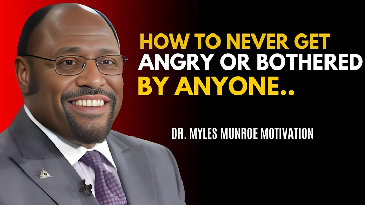 DR. MYLES MUNROE - How To Never Get Angry or Bothered By Anyone - DR MYLES MUNROE REVEALS.