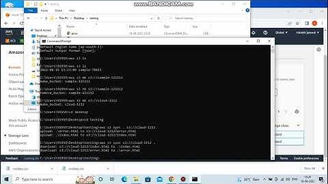 S3 Bucket Creation using CLI | Upload/download to S3 bucket from command line |AWS Hands on lab 2022