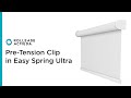 Rollease Acmeda l Pre-Tension Clip in Easy Spring Ultra  l How To