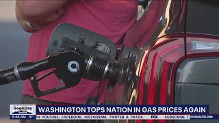 Washington tops nation in gas prices again