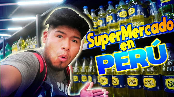 Boliviano VISITA SUPERMERCADO PERUANO por PRIMERA VEZ! | Probé IncaKola