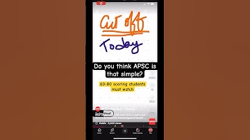 Cutoff in my opinion. Nothing statistical #youtubeshorts #assamgovernment #cutoffapsc #apsc #prelims