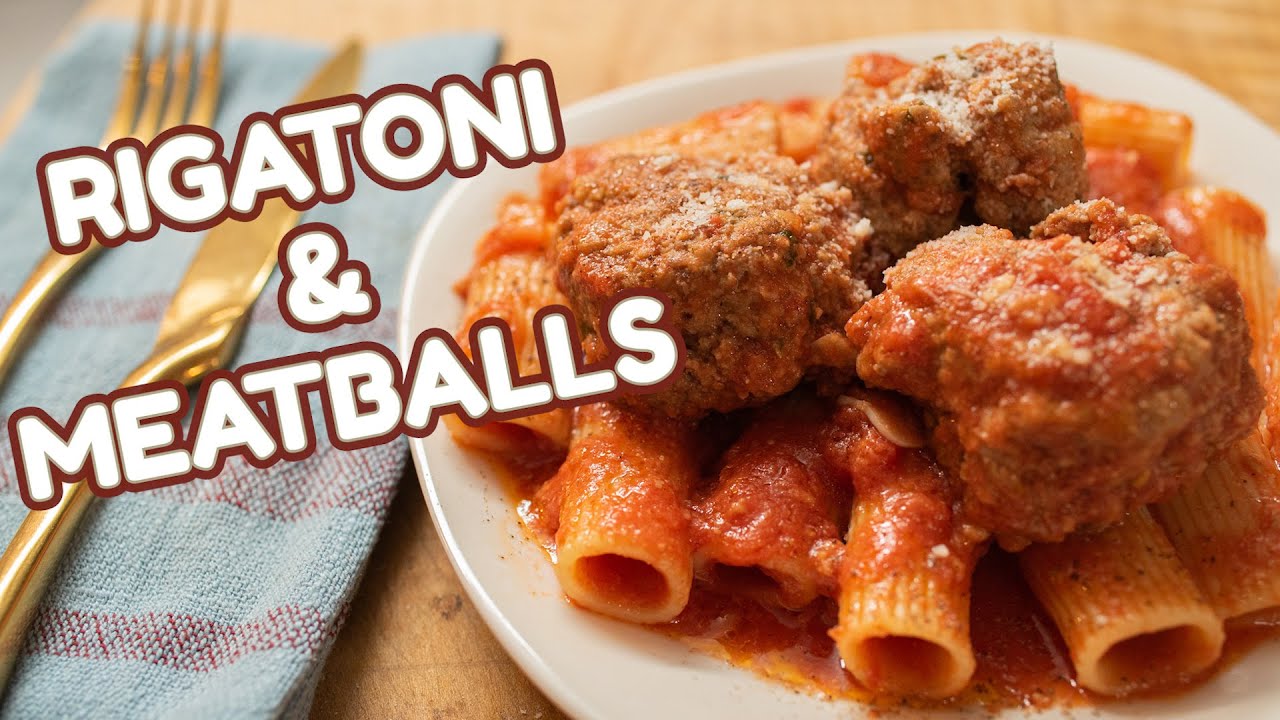 Rigatoni and Meatballs Food Coma My Seventies Kitchen Episode 11 YouTube