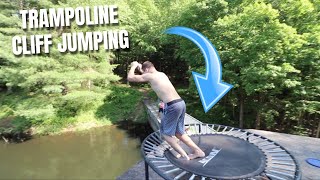 TRAMPOLINE VS. CLIFF JUMPING (triples)