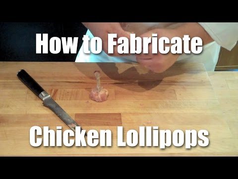 How To Fabricate (Butcher) Chicken Lollipops hqdefault