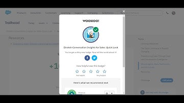 Einstein Conversation Insights for Sales: Quick Look - Trailhead Salesforce #2024