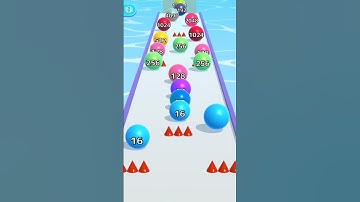 Ball Run Infinity 2048K #androidgame #iosgameplay #shorts