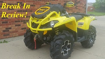 2019 Can-Am Outlander L 570 XMR break in Review!