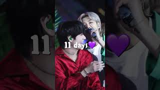 11 days until Namjoon & Tae are home, May 30π #btsmilitarycountdown #bts