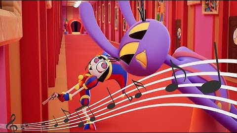 Pomni and Jax Sing the Daisy Bell Song WITH PIANO #tadc #glitch