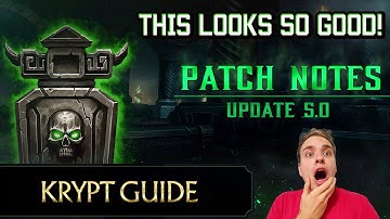 MK Mobile Update 5.0 Patch Notes. New Characters. New Gear. Everything About Krypt Mode Dungeons.