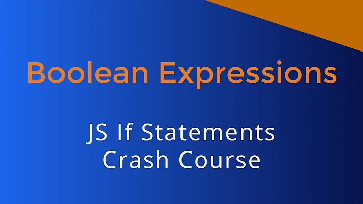 JS Boolean Expressions